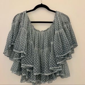 🦄 Lovestitch Tiered Ruffle Top